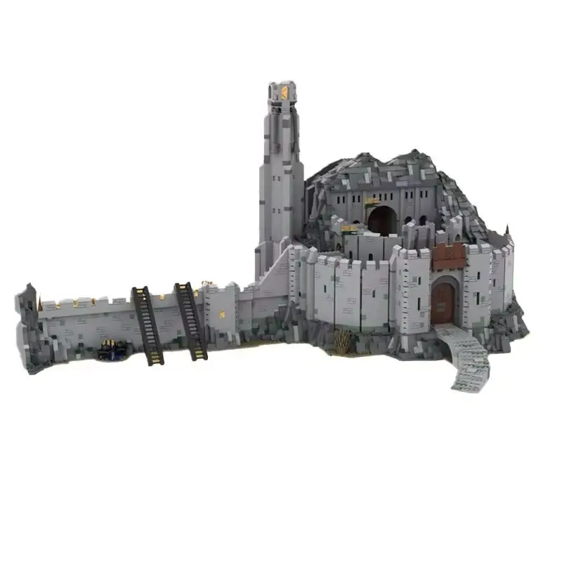 Helm's Deep Modell Moc Bausteine Diy Montieren Ziegel Architektur Pädagogische Kreative Sammlung Weihnachten Spielzeug Geschenke 6189PCS
