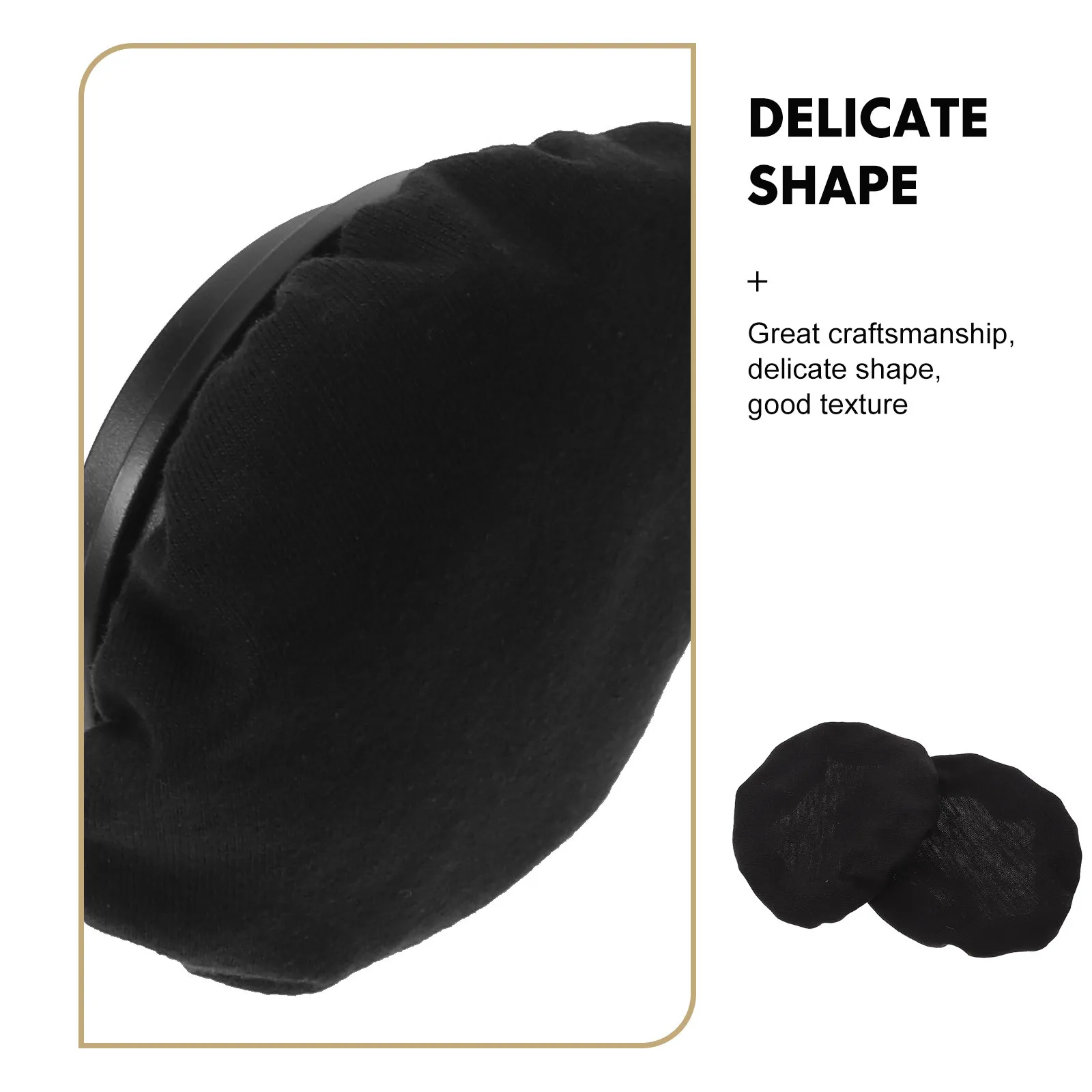 10 قطعة أغطية أذن لسماعات الرأس أغطية وسائد بديلة لسماعات فوق الأذن مقاومة للغبار والعرق وسادة أذن قابلة للتنفس #3