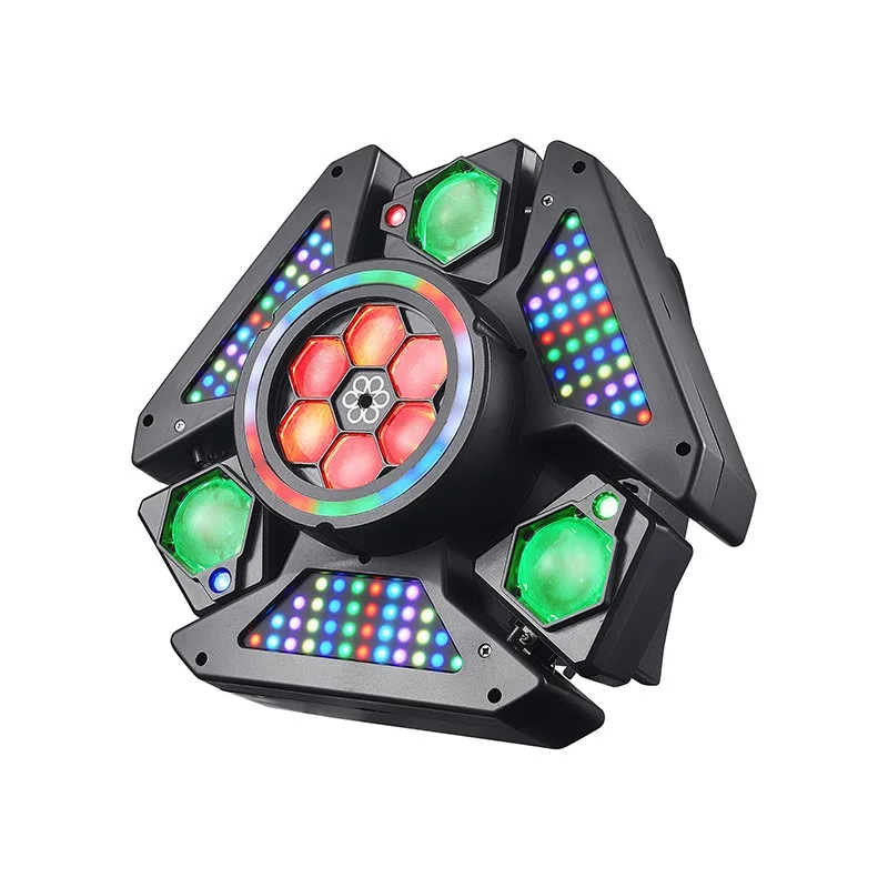 

Three Arm Colorful Bee Vision Beam Light Laser Effect Light Bar KTV Colorful Atmosphere Stage Lighting