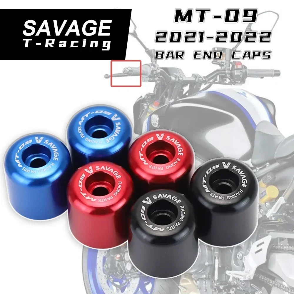 MT-09 For YAMAHA MT09 SP MT 09 Handle Bar End Caps Motorcycle Accessories Handlebar Grip Plugs Anti Vibration Silder MT09 Cover