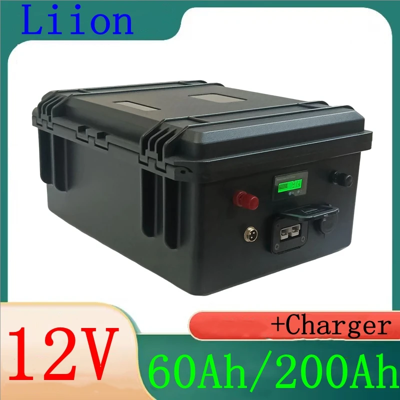 

Водонепроницаемый перезаряжаемый 12 В 60 Ач 80 Ач 120 Ач 150 Ач 180 Ач 200 Ач литий-ионный аккумулятор для троллингового двигателя лодки пропеллер + зарядное устройство