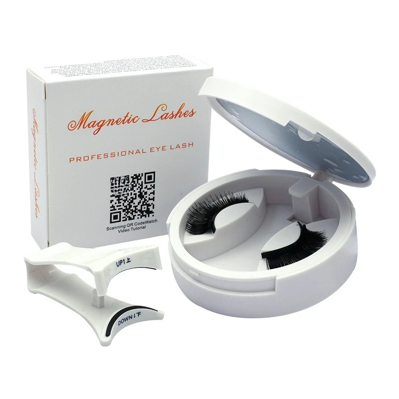 [Magnetic False Eyelashes Integrated Box] Glue-free Supernatural Imitation Mink Hair, Portable and Easy To Store Soft Hair At