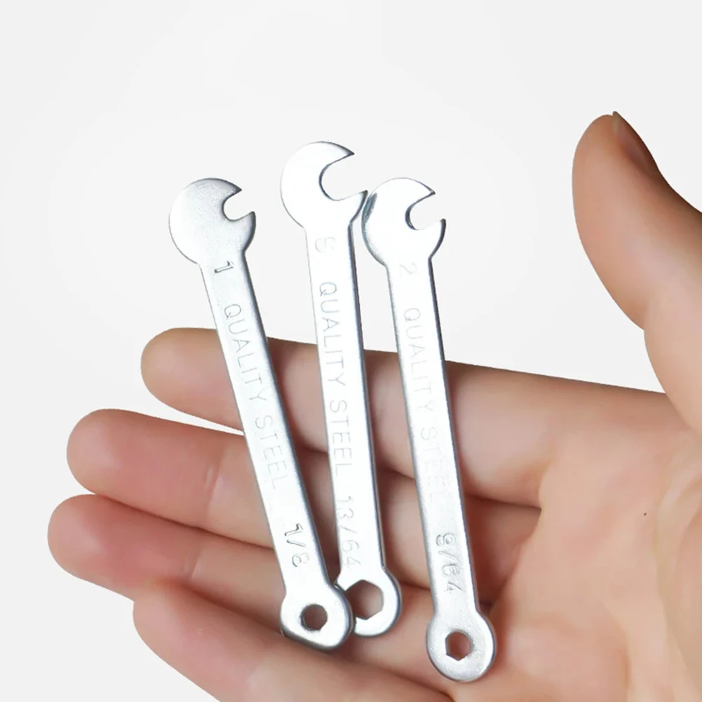 18pcs 1-18mm Mini Box Wrench Set Open Dual-Purpose Combination Ratchet Wrench Portable Universal Spanner Repair Hand Tools