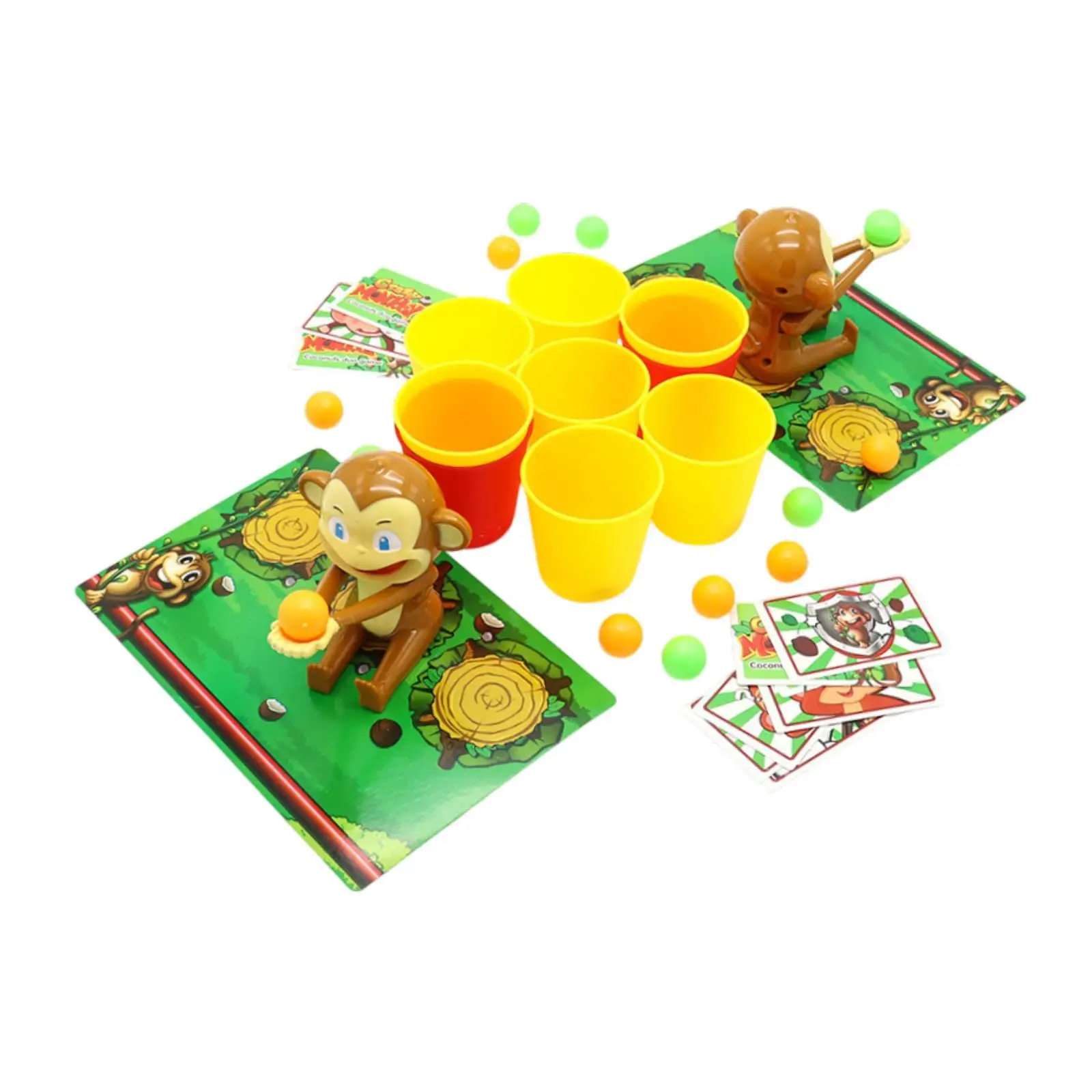 Jogos de tabuleiro brinquedos 2 jogadores dos desenhos animados jogos de festa de família brinquedo sensorial jogos de mesa saltando bola brinquedos para meninos idades 4 & up crianças meninas
