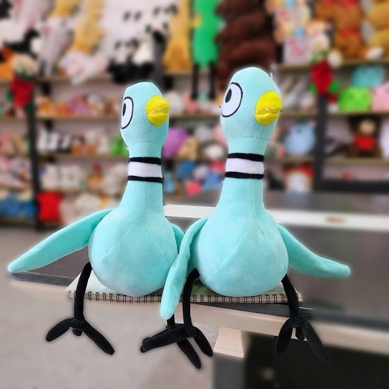 

25cm Don't Let the Pigeon Drive the Bus Plush Toy Movie Mo Willems Pigeon Stuffed Animals Dolls Kids Birthday Gift Room Decor