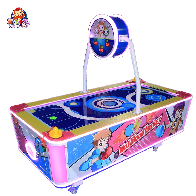 

Игровой автомат для аэрохоккея на 2 игрока с монетоприемником для крытых развлекательных центров и игровых залов