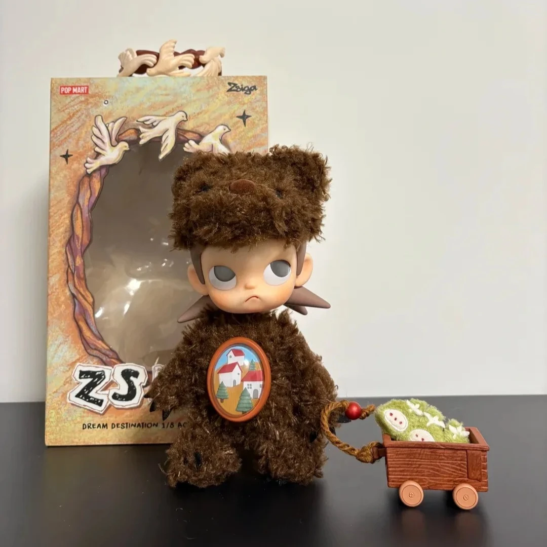 

POPMART оригинальная фигурка Zsiga Desirable 1/8, модная игрушечная кукла, милая и интересная игрушка, коллекция подарков-сюрпризов