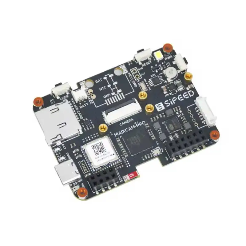 Sipeed Maixcam Pro Ai Camera Kit Sg2002 Risc-v Yolo Opencv Audio Wifi6 Linux Board Imu Microphone Speaker