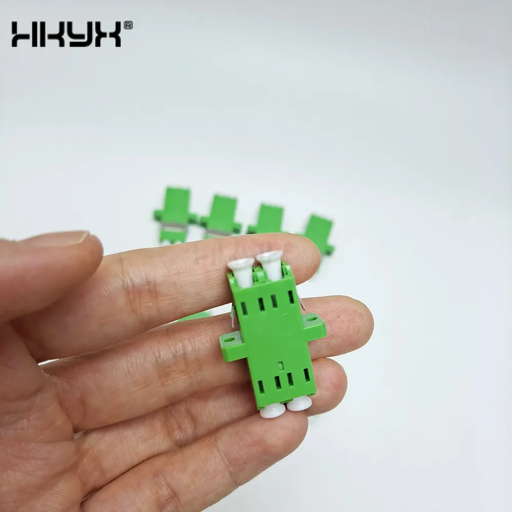 SM Simplex Single-Mode Optic Adapter Optical Coupler APC Fiber Flange SC Connector FTTH