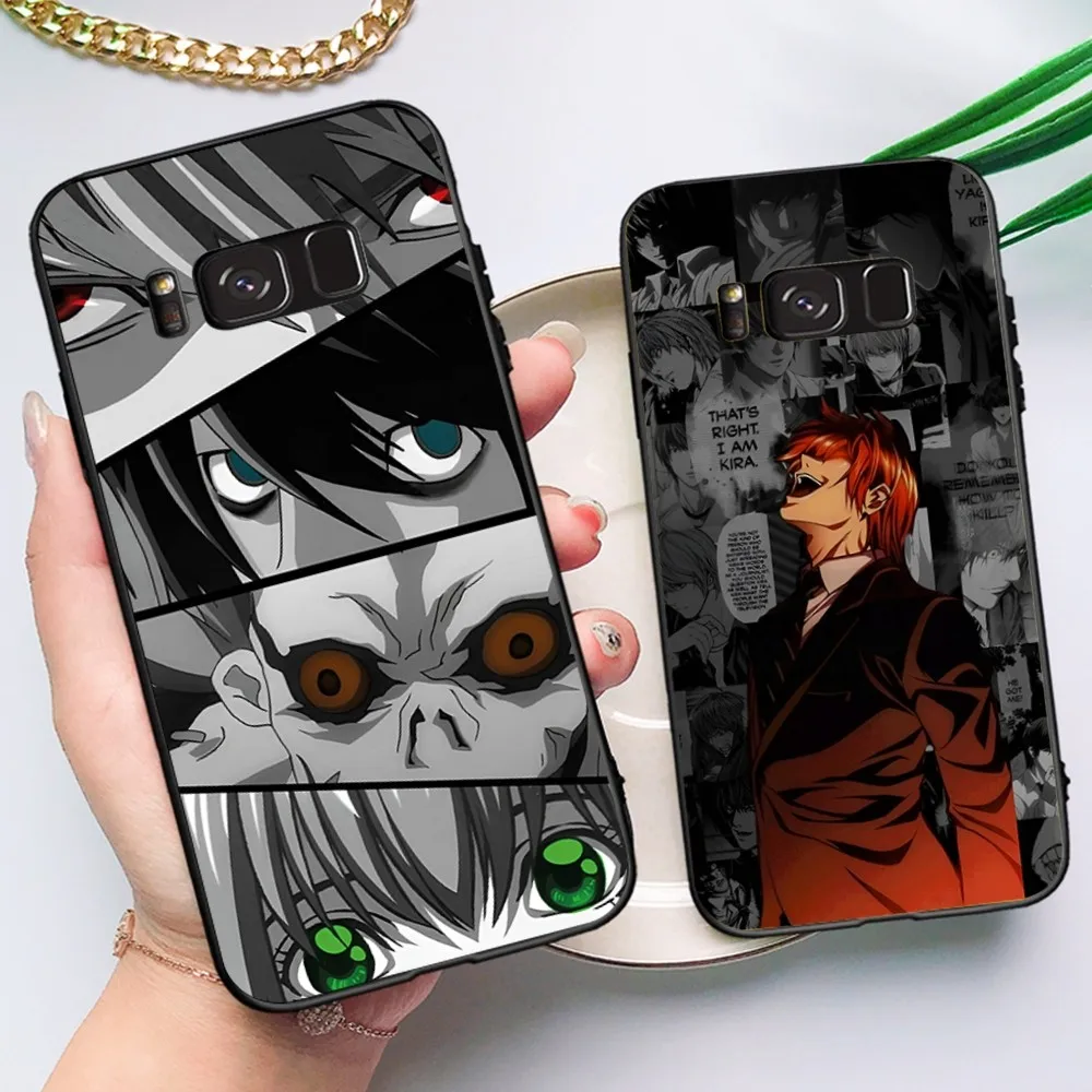 Thrilling Anime Death Note Phone Case For Samsung Note 8 9 10 20 pro plus lite M 10 11 20 30 21 31 51 A 21 22 42 02 03