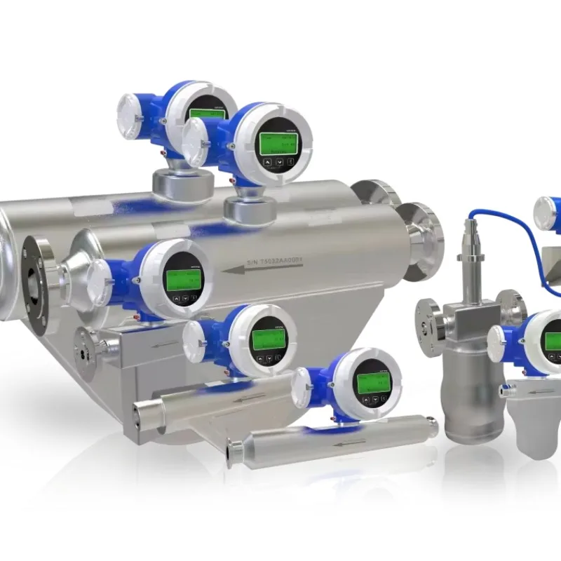 Coriolis Mass Flowmeter For Liquid Gas Water Oil Chemical Food Industry