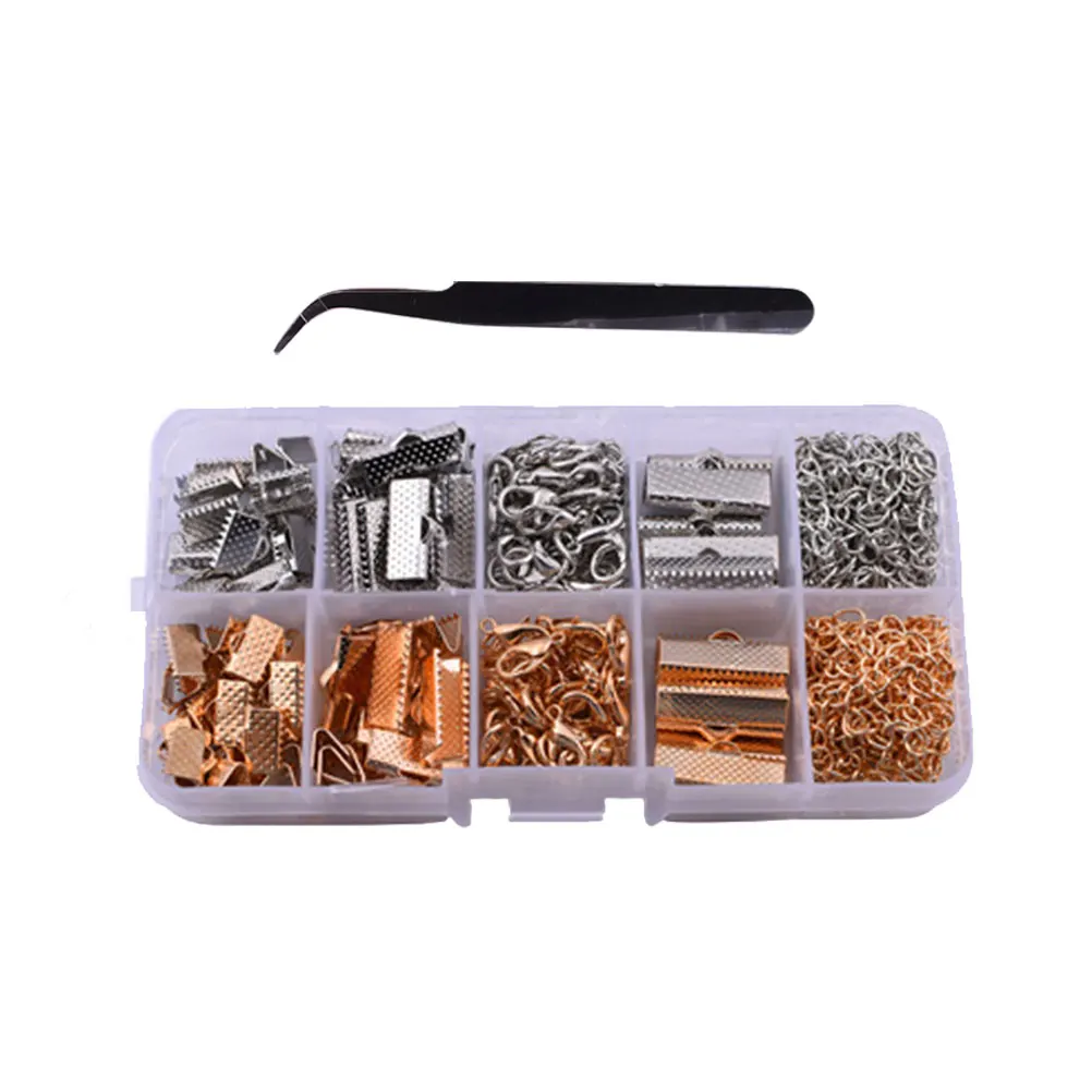 

371 pcs Necklace Buckle Jewelry Accessories Jewelry Making Accessories Kit Supplies Durable Tools Women DIY Craft Project