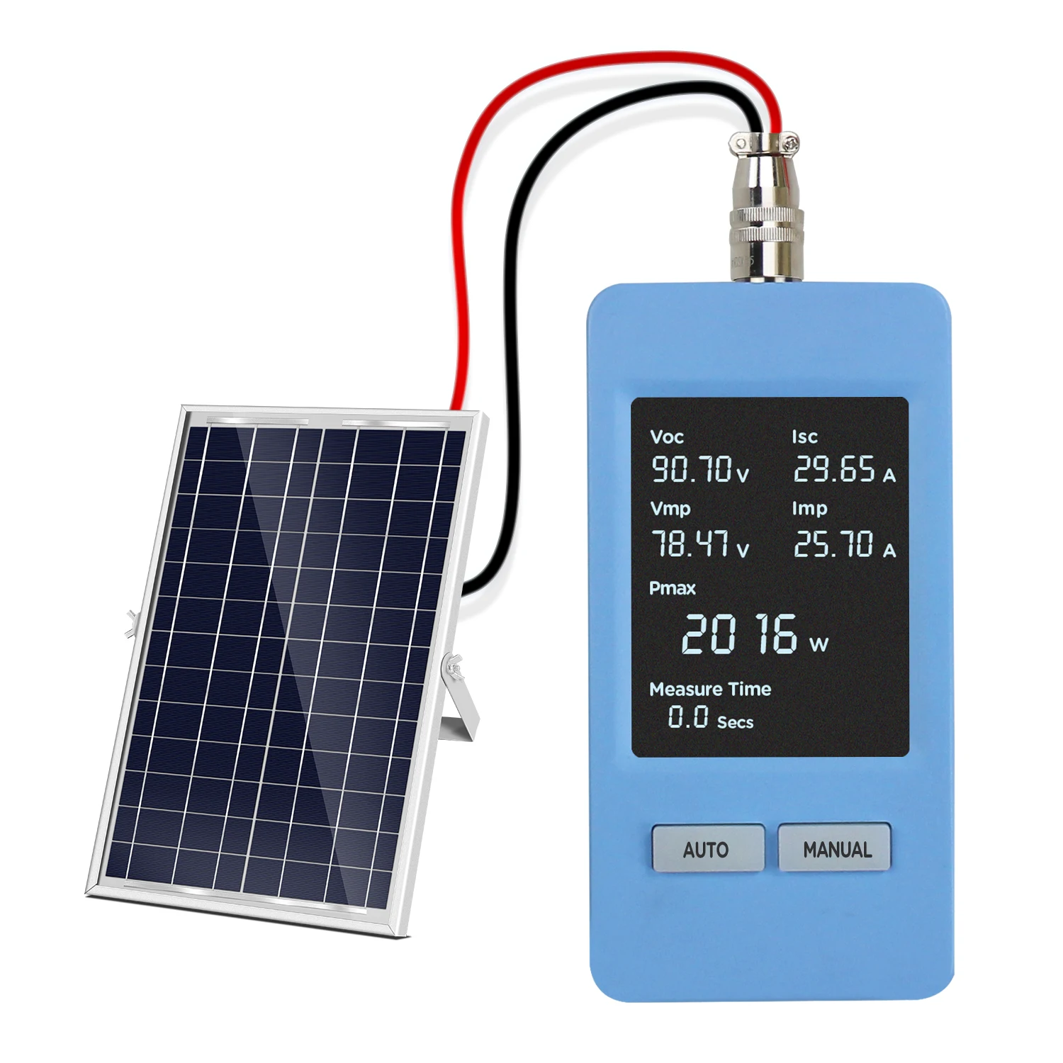 1800W Photovoltaic Panel Multimeter EY1800W-Pro 120V Solar Panel MPPT Tester Power Meter
