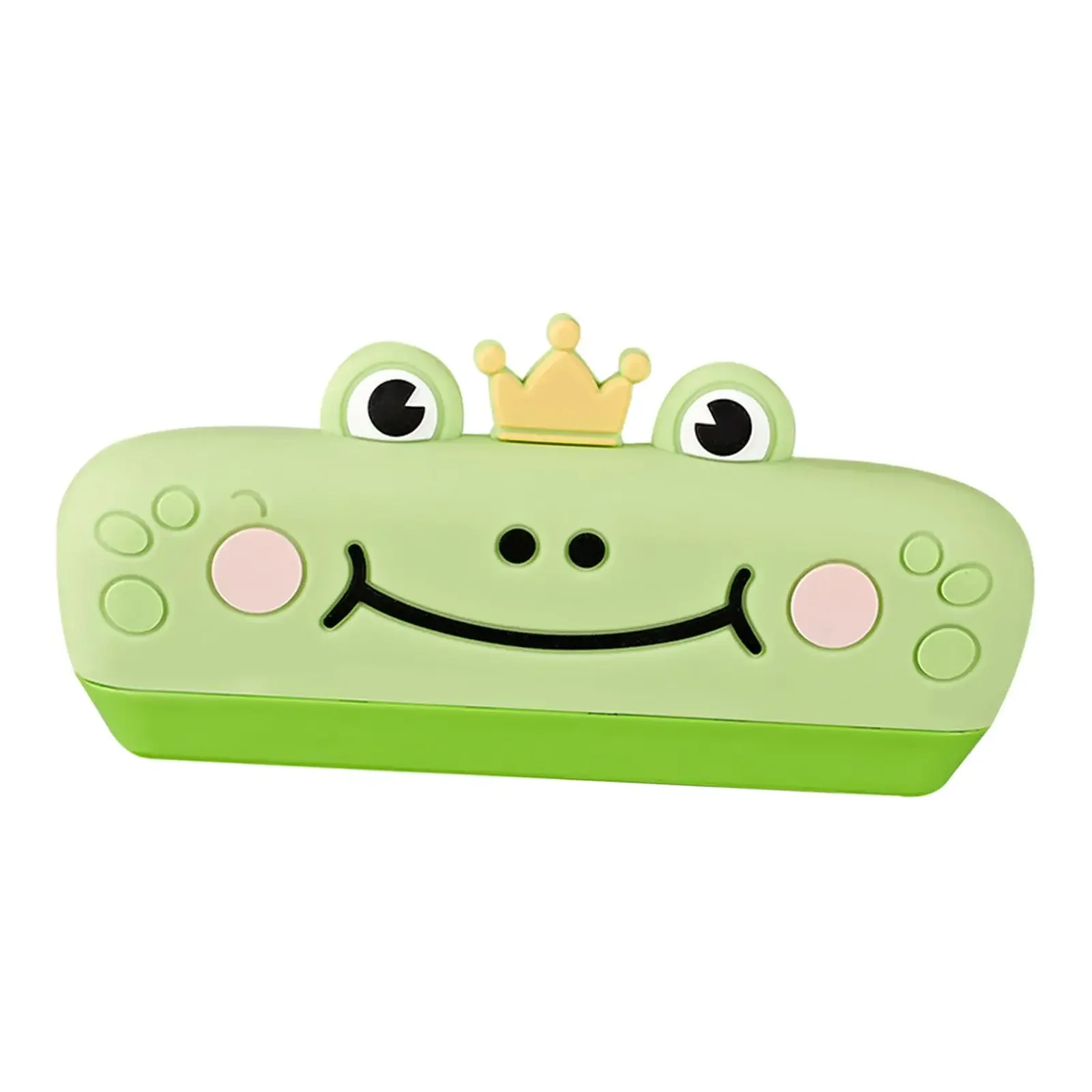 16 Holes Harmonica Teaching Aids Cartoon Silicone Mouth Organ Musical Instrument Play Toy for Game Travel Stage Children