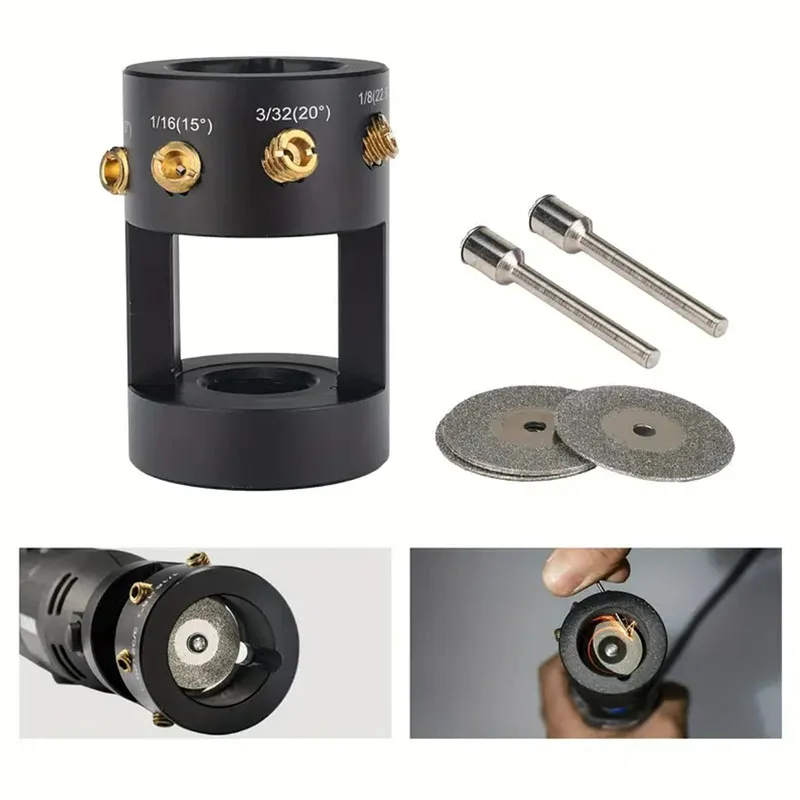 Tungsten Electrode Sharpener Multi Angle TIG Welding Tool Electrode Grinder Welding Aid Polishing Tool for Welding Maintenance