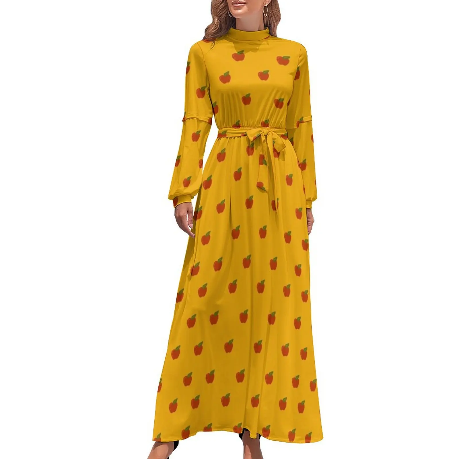 

Mrs Fox's Dress Pattern Long Dress dresses for woman loose women's dress