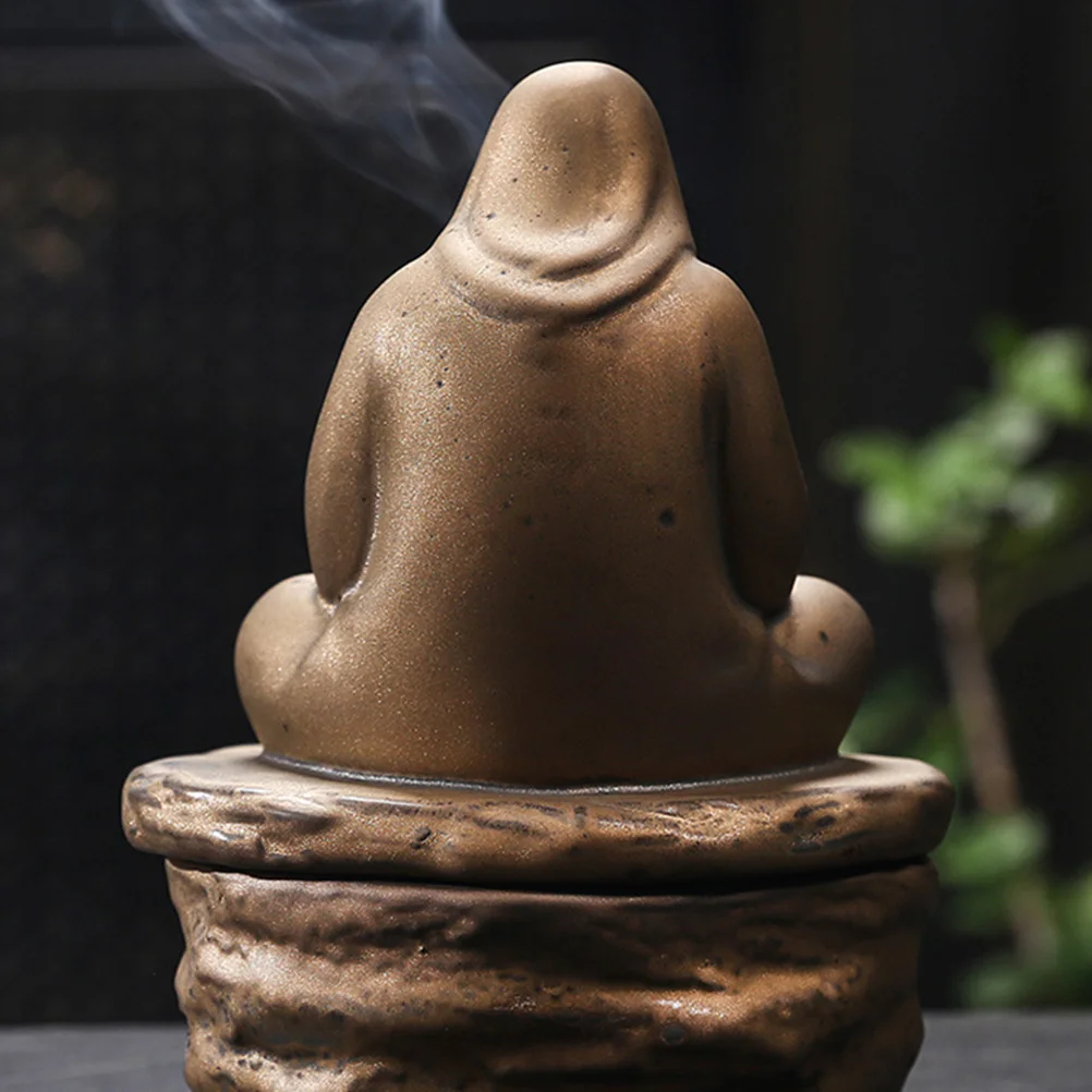 

Ceramic Incense Burner Nothing Censer Coil Holder for Home Decor Living Room Bedroom Yoga Meditation Gift Wedding Anniversary