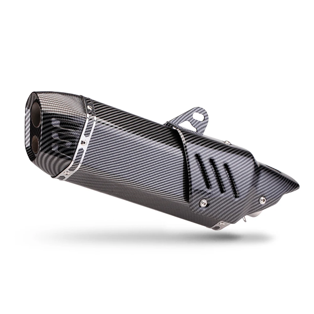 

Глушитель для мотоцикла 51 мм, комплект гоночных выхлопных труб S7, хвостовая труба для 300SR R6 XMAX300 675NK CBR500R PCX150 GSXR150 Z400