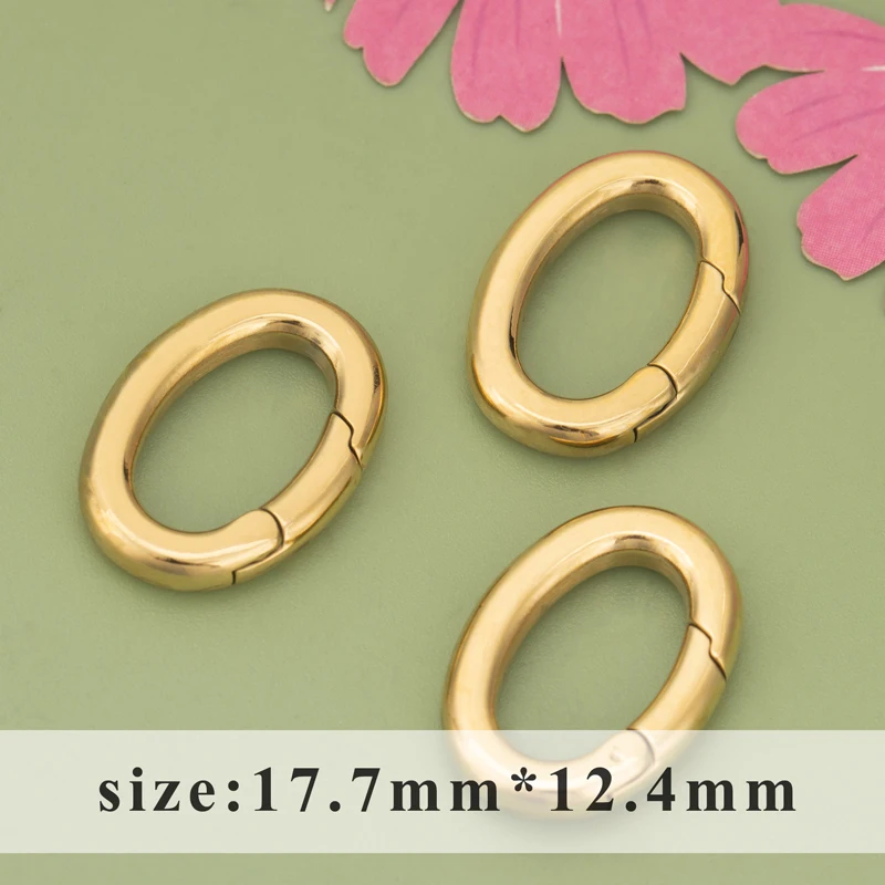 assoonas MF20, Schmuckzubehör, 316L-Edelstahl, nickelfrei, handgefertigt, Anhänger, Schmuckherstellung, Verschlusshaken, 2 Stück/Set. – Detail 7