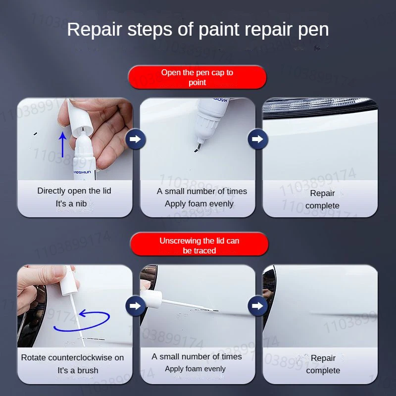 4 قطعة ل TRAUM SEEK 5 2018-2025 قلم إصلاح طلاء السيارات المخصص اللمس مزيل الخدوش لتقوم بها بنفسك اكسسوارات السيارات أبيض أسود بني