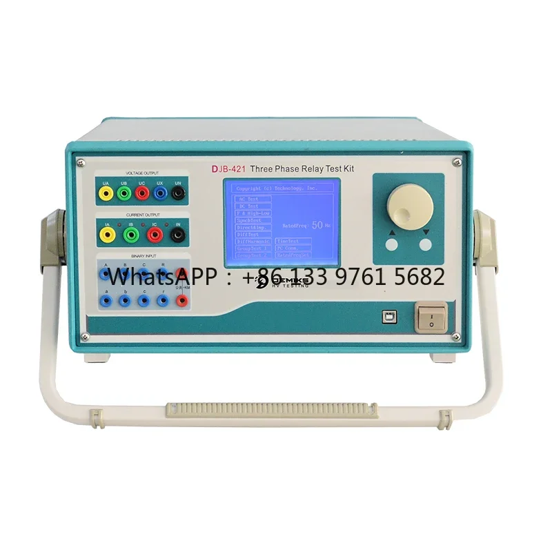 DEMIKS DJB-421 مرحل ثلاثي الطور لمعدات الاختبار الذكية لمعدات الاختبار التي تحمل الجهد #1