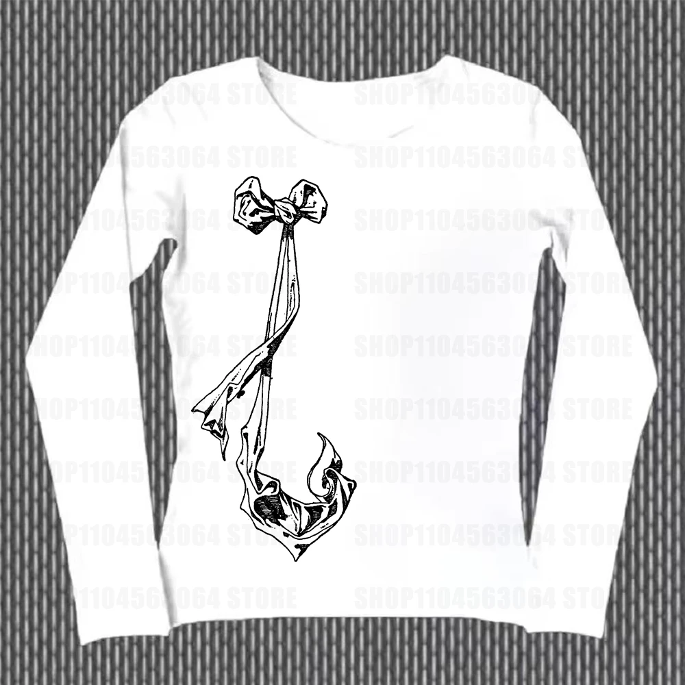 

Harajuku винтажная уличная одежда укороченный топ в готическом стиле в стиле гранж-панк с принтом женская футболка с длинным рукавом Y2K повседневная облегающая сексуальная шикарная эмо-девушки