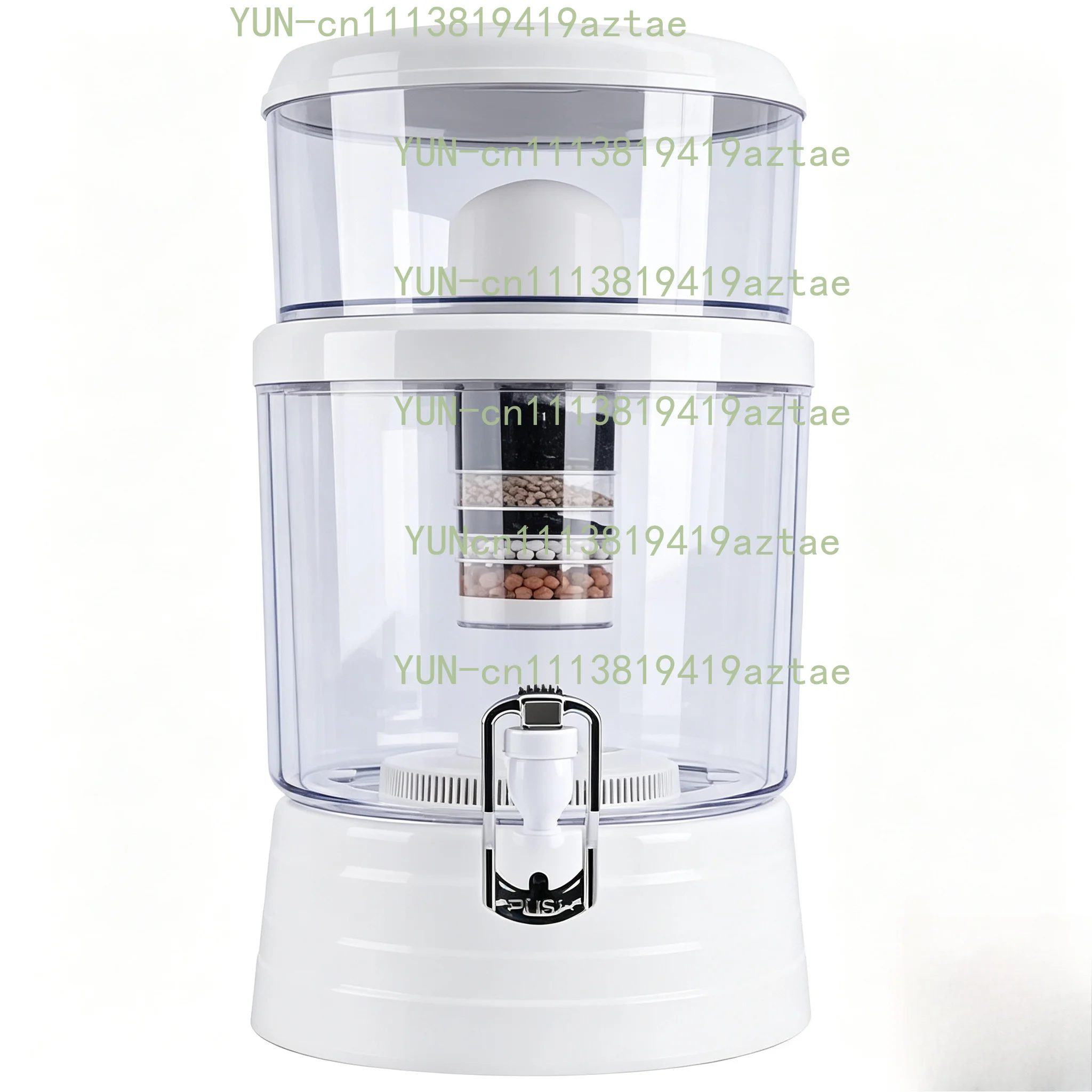 16L Large Capacity Household Water Purifier - Drinking Water Filter Bottle with Pure Filtration System for Healthy Hydration