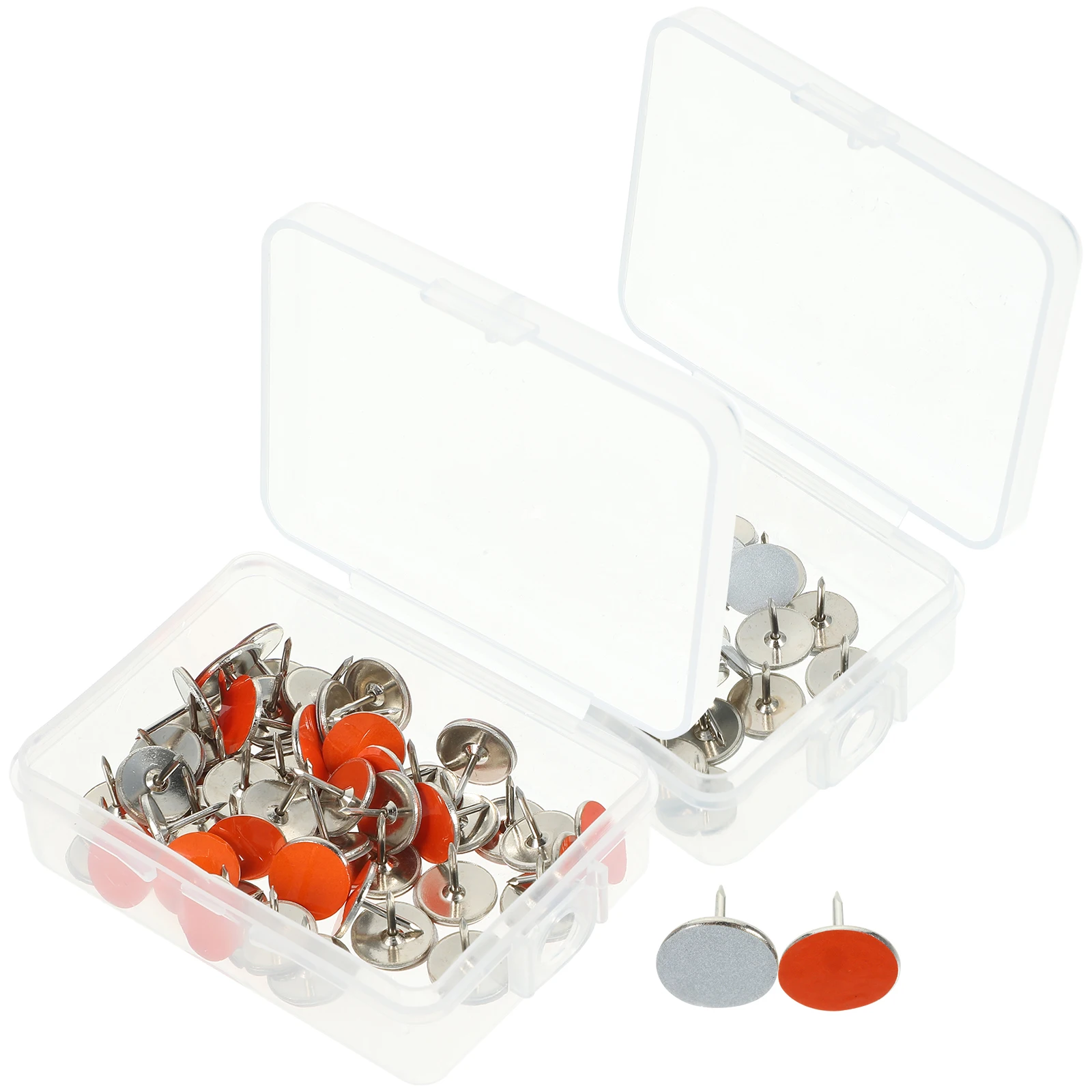 

Reflective Thumb Tacks Warning Markers Trail Running Orange Gray White Outdoor Camping Gear Accessories High Visibility