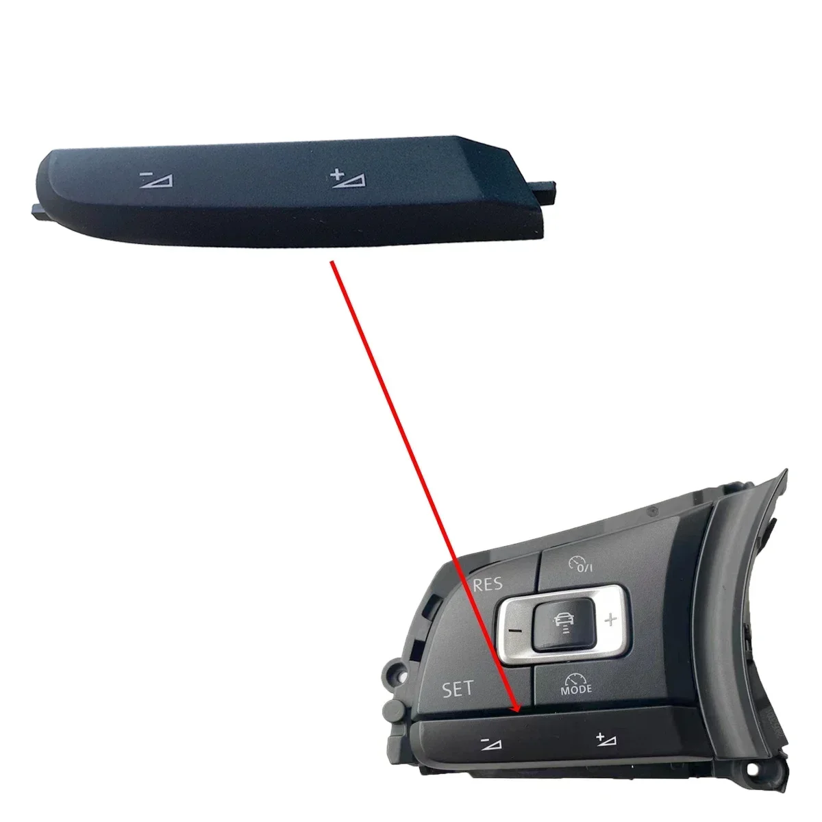

GEFENSI New Multifunction Steering Wheel Switch Volume Control Button For VW Arteon Golf 7 GTI Passat B8 CC Tiguan 2 T-Roc Toura