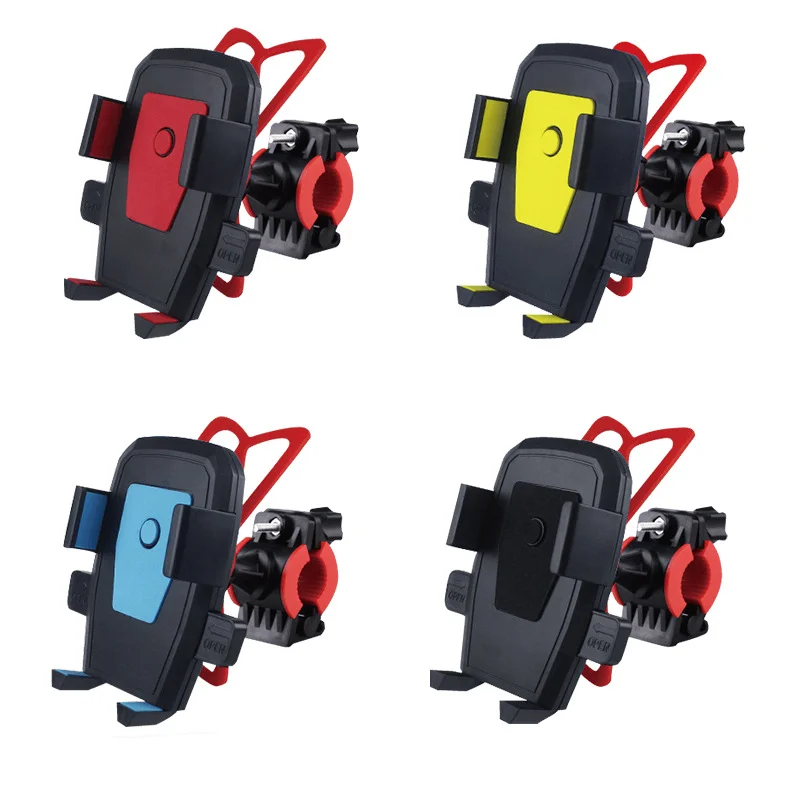 

Motorcycle Bike 360° Rotatable Phone Holder Universal Scooter Navigation Mount Suitable for All Smartphones and GPS Devices