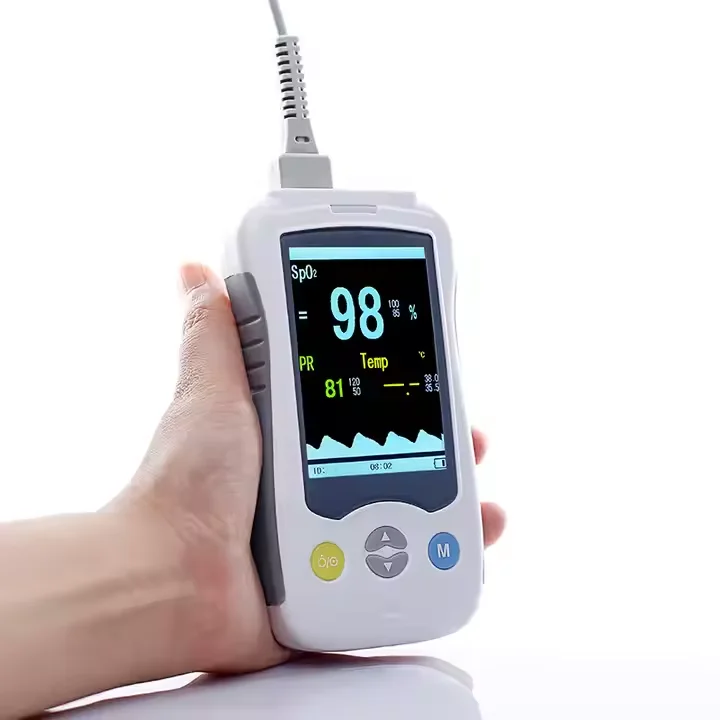 Multiparameter Pulse Oximeter Monitor High Quality Veterinary Medical Equipment Handheld