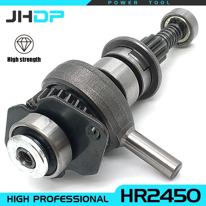 Clutch Replace For Makita HR 2450 HR2450 Rotary Hammer Cam Shaft Swash Bearing Helical Gear Retainer Spring Spare Parts Good