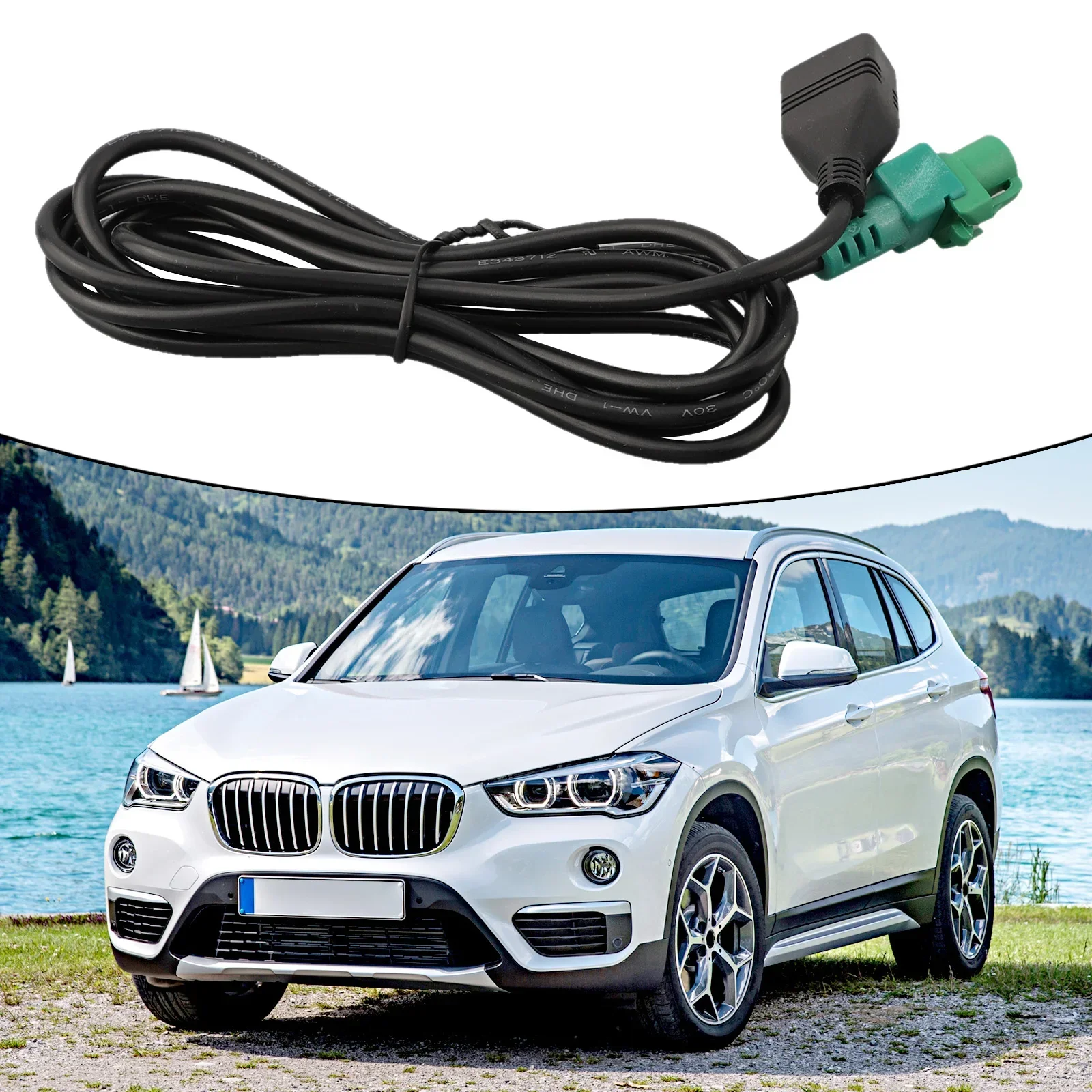 

CD USB Adapter Audio MP3 Cable for BMW E90 E91 E92 E93 F10 F11 F18 F01 F02 Z4 High Compatibility Easy Installation