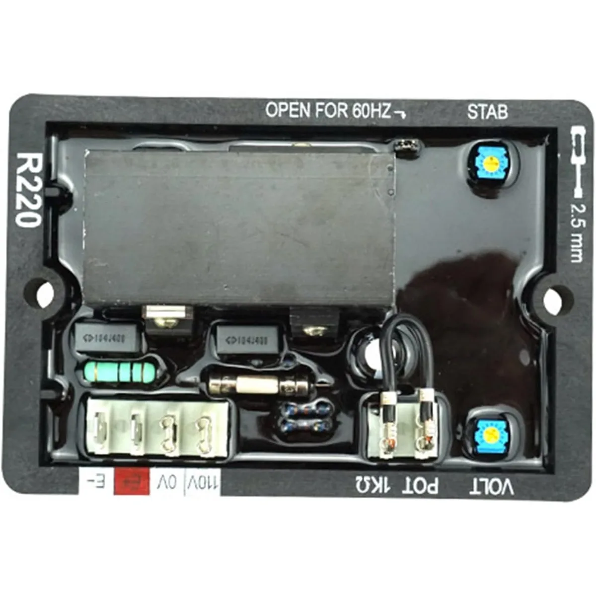 AVR R220 Automatic Voltage Volt Regulator Compatible for Generator Alternator Genset