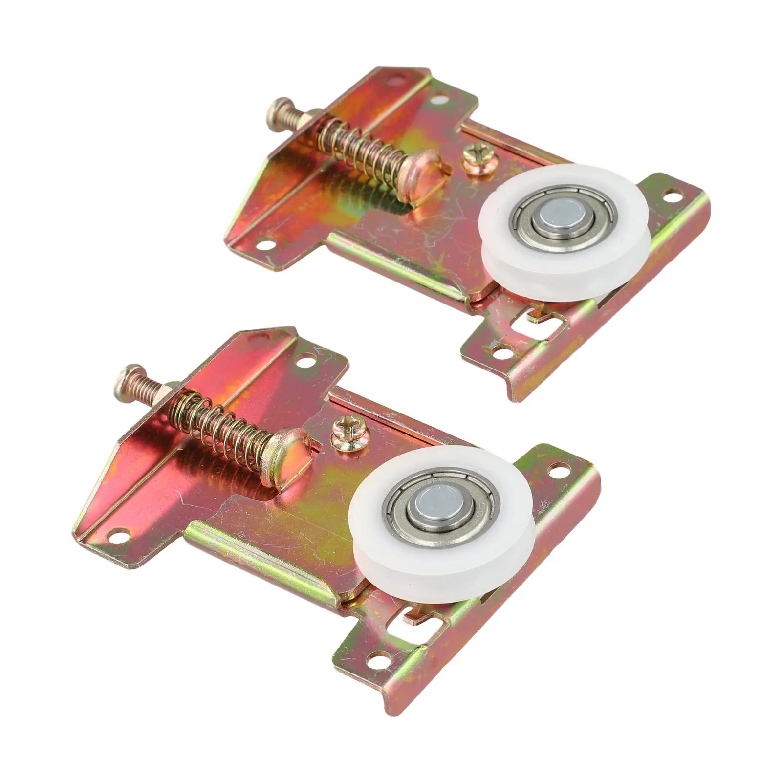 

2PC Slide Door And Window Concave Wheel Pulleys Roller U Groove Pulley Cabinet Track Wheel For Wardrobe Furniture Hardware Tools