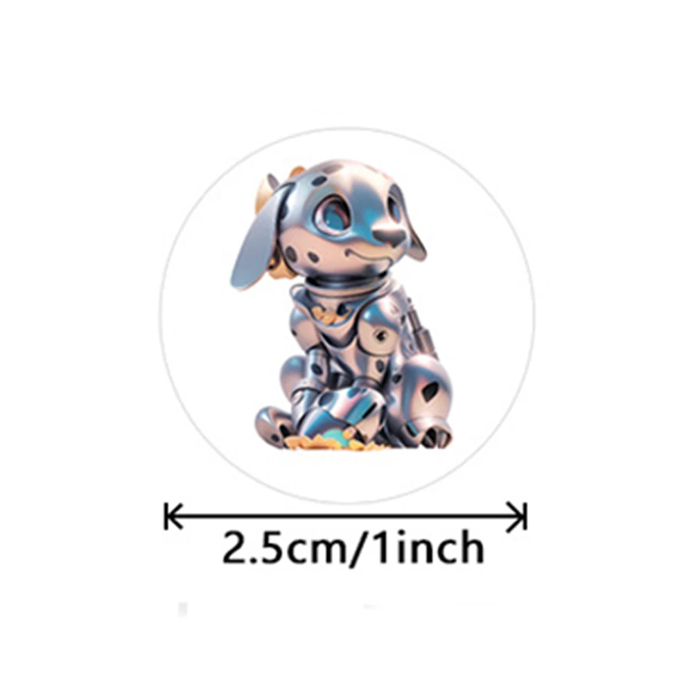 100-500pcs 1inch Cute Cartoon Stickers Reward Sticker for Kids Gift Wrapping Decor Envelope Sealing Labels Stationery Stickers