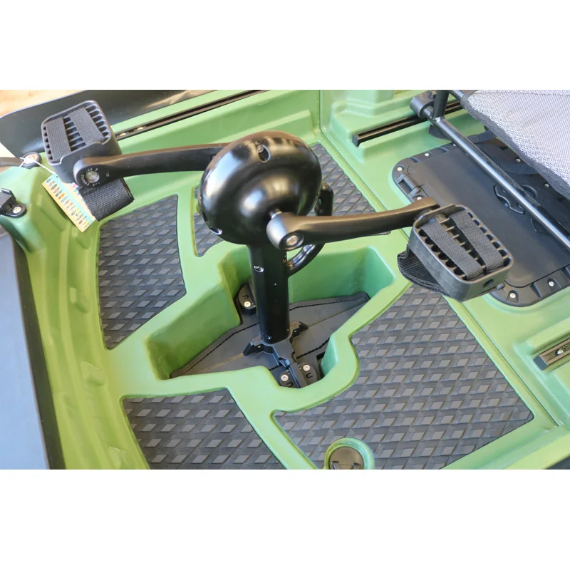 2-Seater Sit-on-Top Modular Pedal & Electric Fishing Kayak with Accessories Durable Anti-Collision Customizable Aluminum Seats