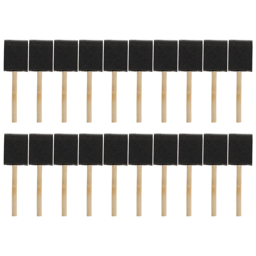 50 قطعة من الفرش الفنية أدوات الرسم الإسفنجية للدهانات المختلفة والأنشطة الإبداعية فرشاة الطلاء الإسفنجية #5