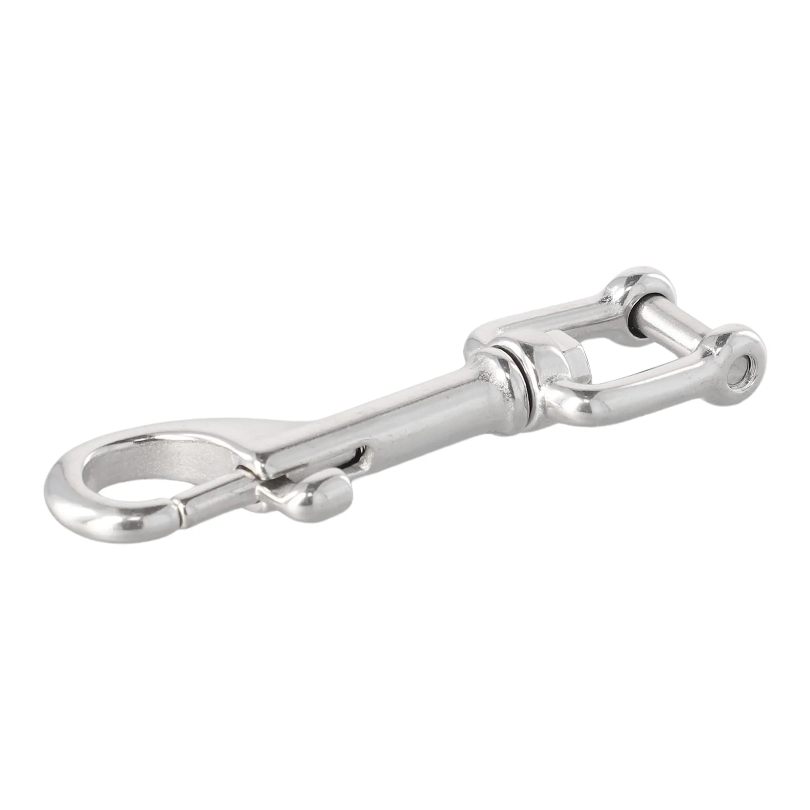 Marine 316 Stainless Steel Swivel Shackle Eye Bolt Snap Hook Scuba Diving Clip Swivel Snap Hook Metal Heavy Duty