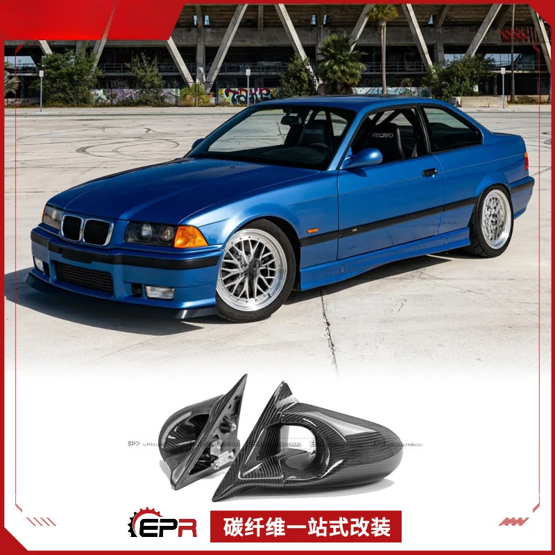 

For BMW (Right-Hand Drive) - 1.8kg Carbon Fiber GND Style Electric Rearview Mirrors (Elastic Mirror Modification)