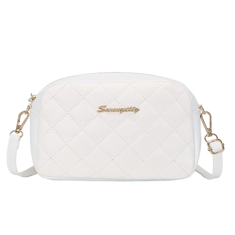 

Messenger Small For Women Bag Trend Lingge Embroidery Camera Female Shoulder Bags Fashion Chain Ladies Crossbody Purse