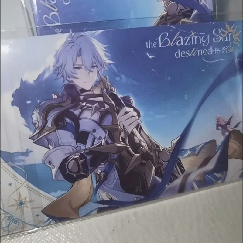 5 Pçs/set Honkai: Star Rail Anime Cartão Laser Phainon NeiKos496 LOMO Cartão Postal Presente