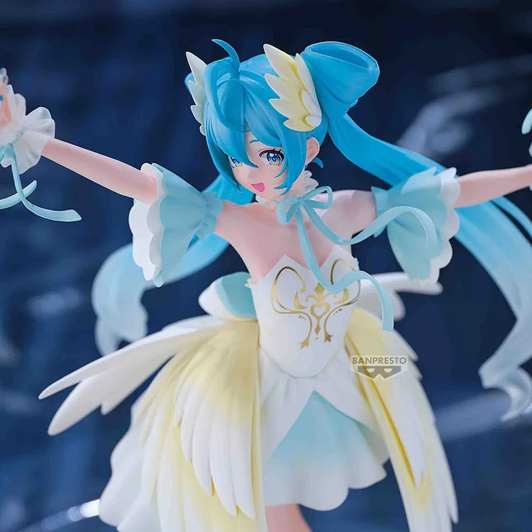 Originele BANDAI Banpresto Vocaloid Piapro Hatsune Miku PVC Anime Figuren Action Figure Model Speelgoed Kerstcadeaus IN Voorraad