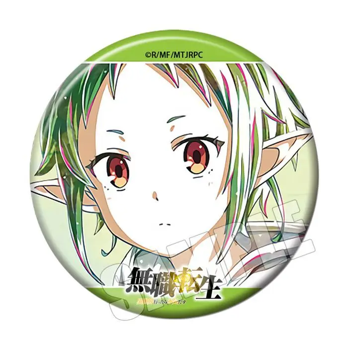 58MM Frosting Sylphyette Roxy Facial Expression Lightweight Costumes Badge Graylat Rudeus Waterproof Accessories Special Use