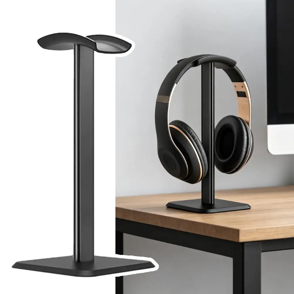 Universal Modern Desktop Headphone Stand Desktop Headset Holder Anti Slip Display Rack For Gaming Headphones Earphones