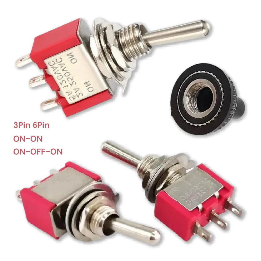 Toggle Switch 3/6 P…
