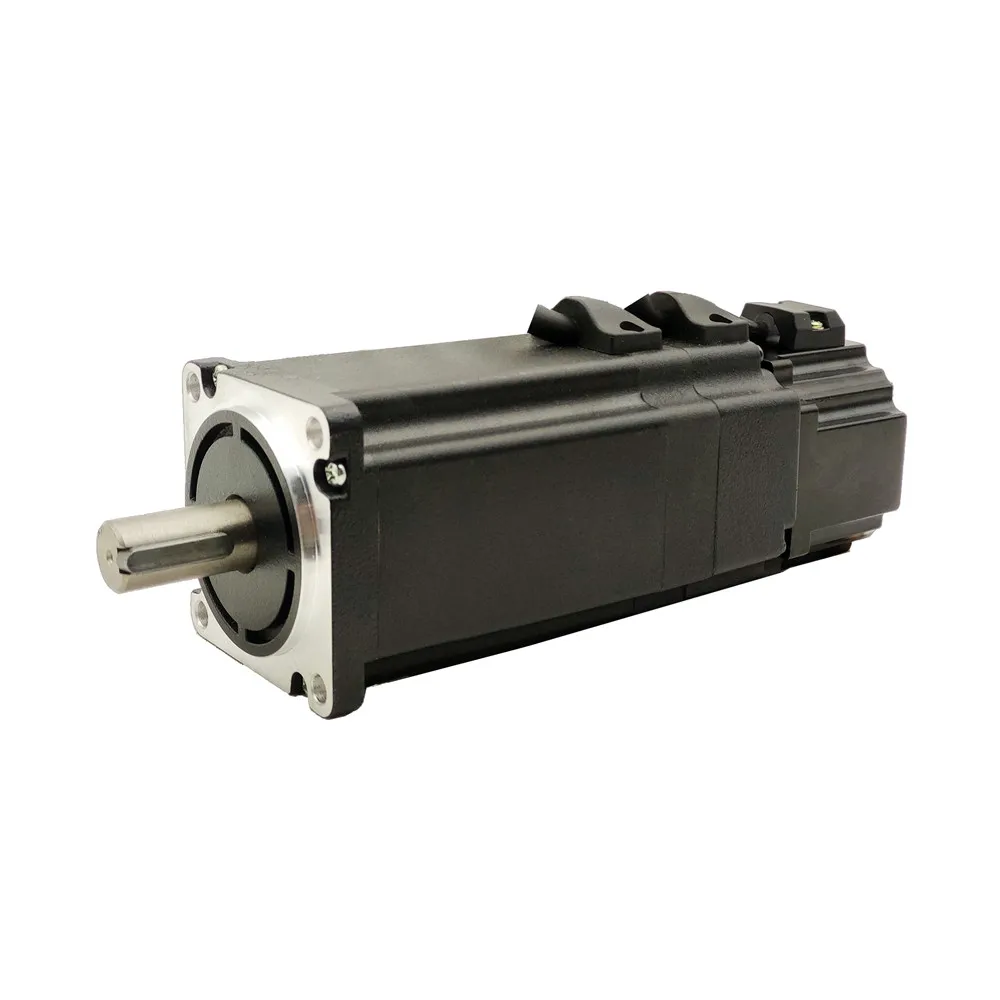 Imagem -04 - Motor dc sem Escova Travado 3phase Bldc Motor Flange 60 mm 48v 3000rpm Diâmetro do Eixo 14 mm 400w