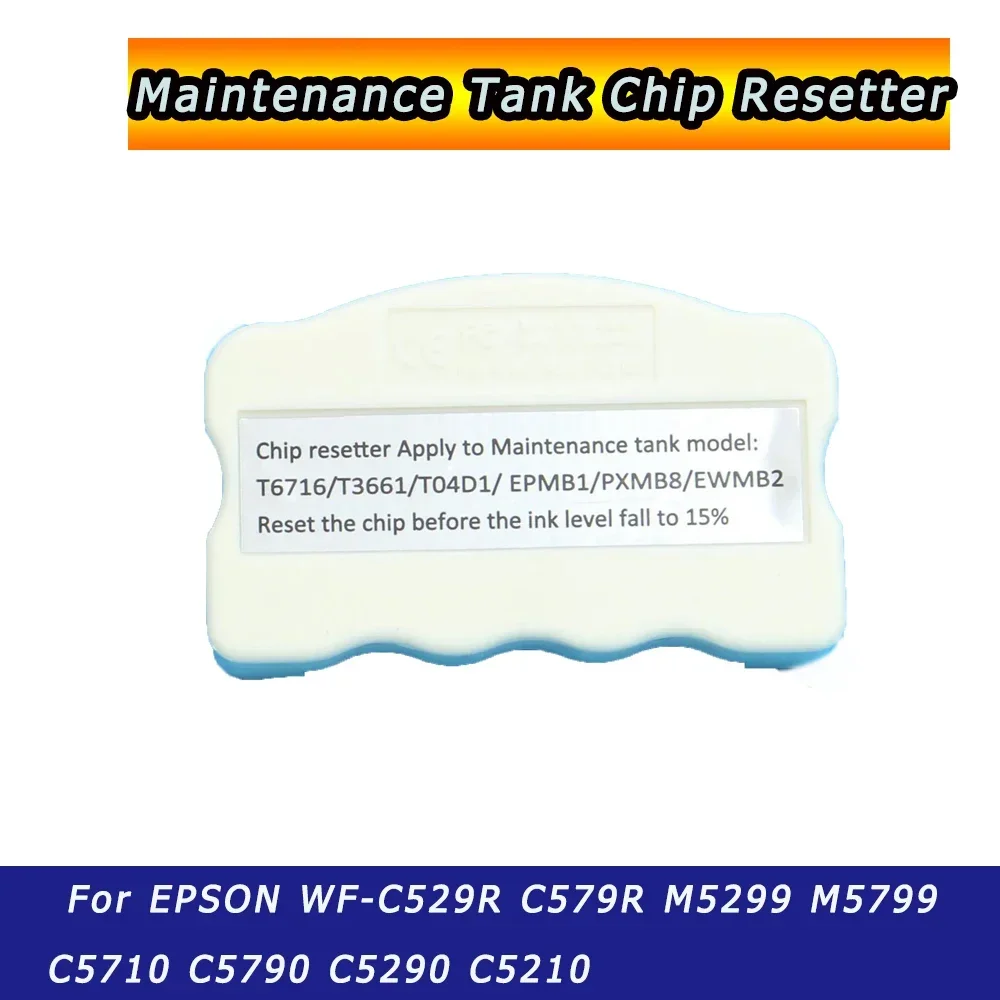 

T6716 Chip Maintenance Tank Chip Resetter T6716 For EPSON WF-C529R C579R M5299 M5799 C5710 C5790 C5290 C5210 Chip Resetter