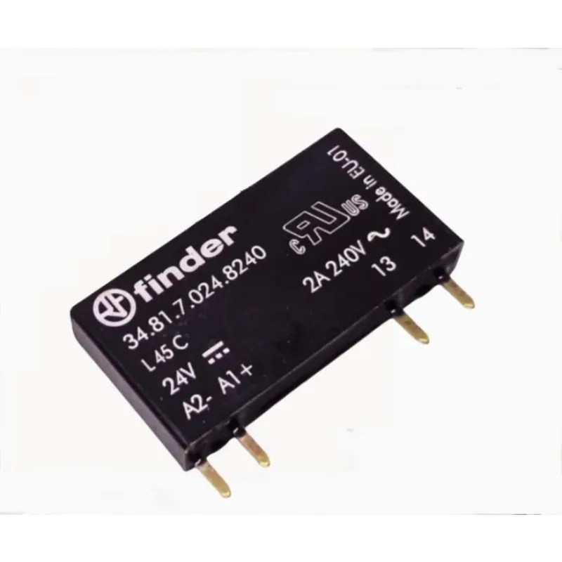 New Original Finder 34.81.7.024. 8240 93.01.7.024 Slim Miniature Solid State Relay 24V 2A