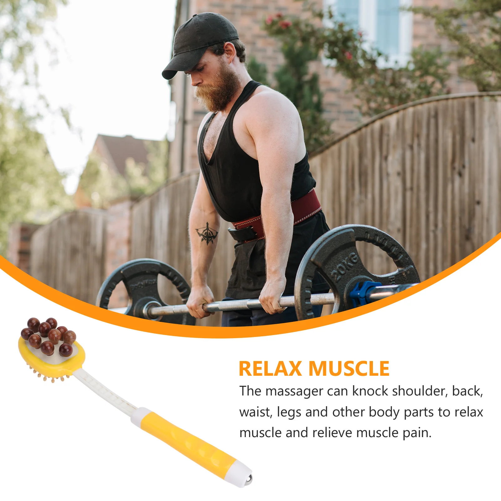 

1Pcs Massage Hammer Good Quality Handheld Body Massager Tool Relieve Muscle Pain Promote Blood Circulation Fatigue Relief